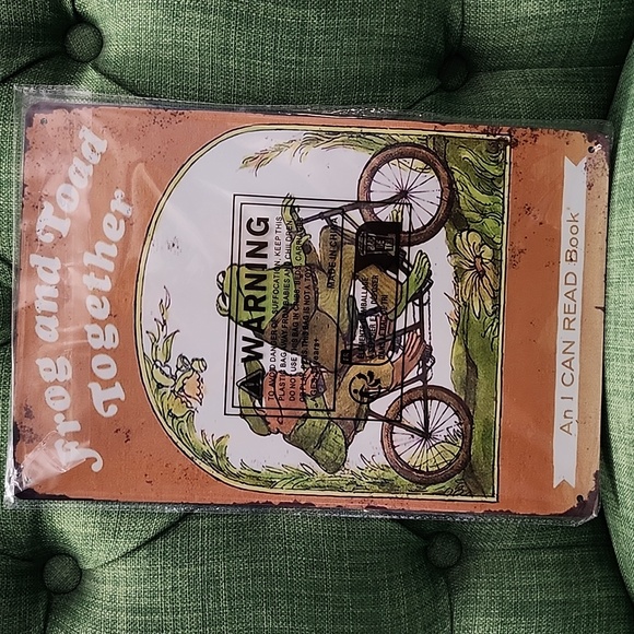 Frog and Toad Aluminum Sign - Picture 4 of 4